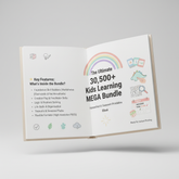 30,500+ Kids Learning Activities Bundle: Homeschool & Classroom (PLR)