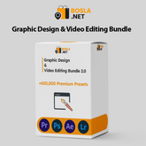 Graphic Design & Video Editing Resources Bundle 2.0