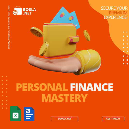 Personal Finance Mastery Bundle – Simplify, Organize, and Achieve Your Goals