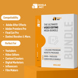 Ultimate Video Editors Mega Bundle – 20,000+ Premium Assets