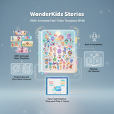 WonderKids Stories: 1300+ Animated Kids' Video Templates (PLR)