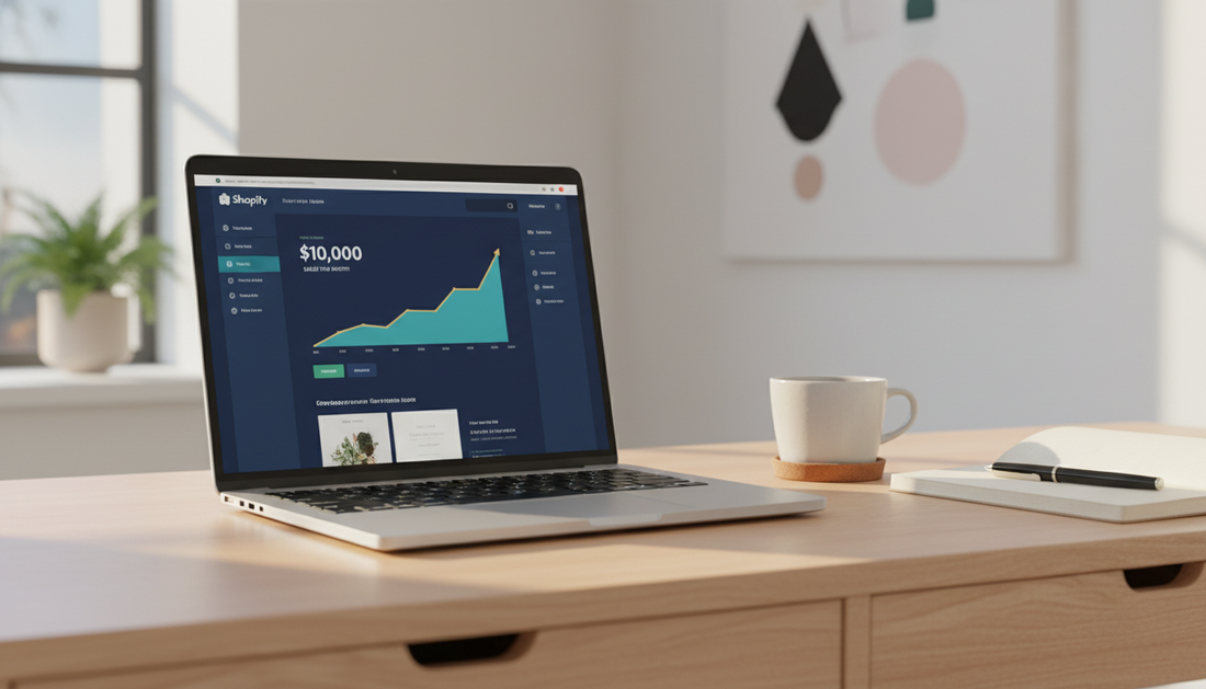 How One Solopreneur Scaled a Shopify Boutique to $10k/Month Using Custom Templates