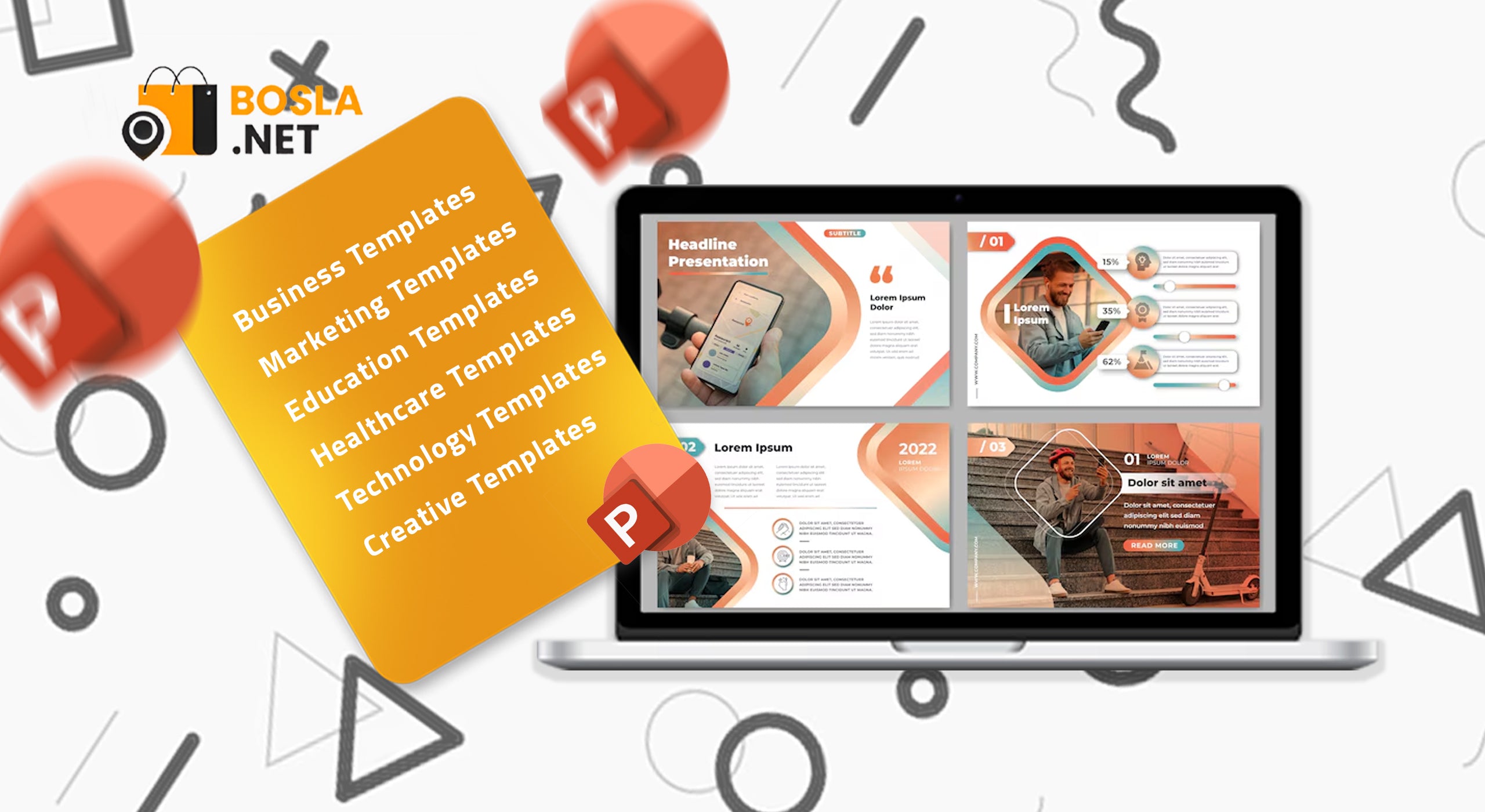 20,000 PowerPoint Templates