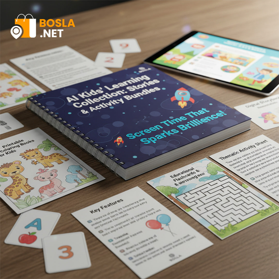 AI Kids' Learning Collection: Stories & Activity Bundles