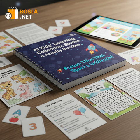 AI Kids' Learning Collection: Stories & Activity Bundles