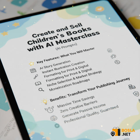 Create and Sell Children’s Books with AI Masterclass