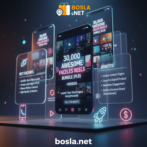 30,000 Awesome Faceless Reels Bundle