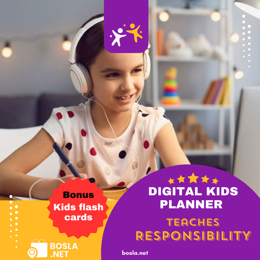 Digital Kids Planner – The Ultimate Organization Tool for Young Minds!