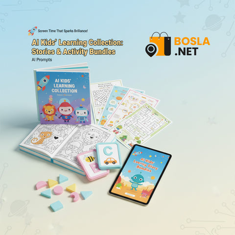 AI Kids' Learning Collection: Stories & Activity Bundles