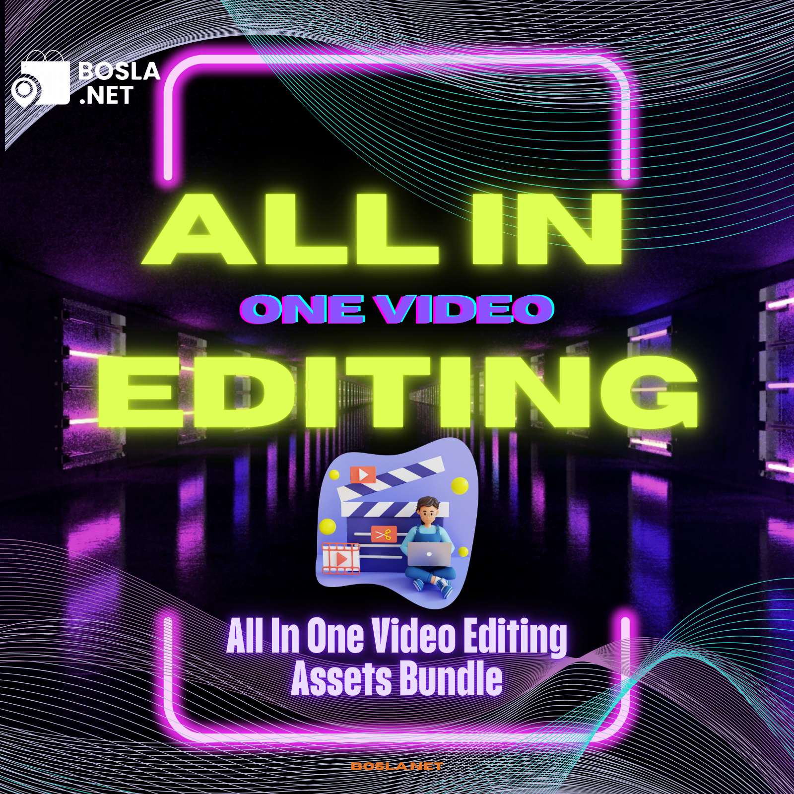 All In One Video Editing Assets Bundle 2.0 + bonus