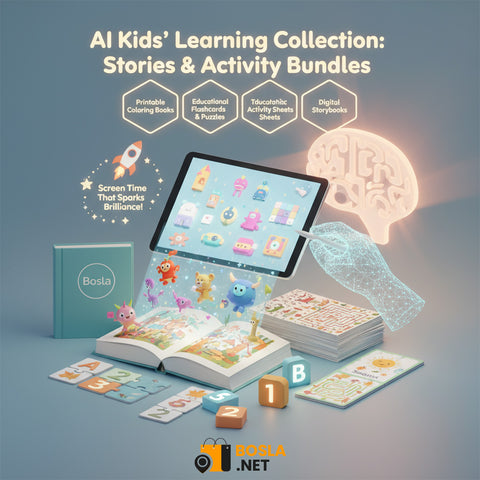 AI Kids' Learning Collection: Stories & Activity Bundles