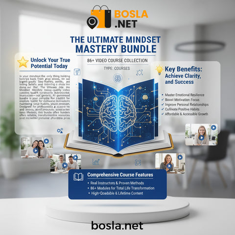 The Ultimate Mindset Mastery Bundle: 86+ Video Course Collection