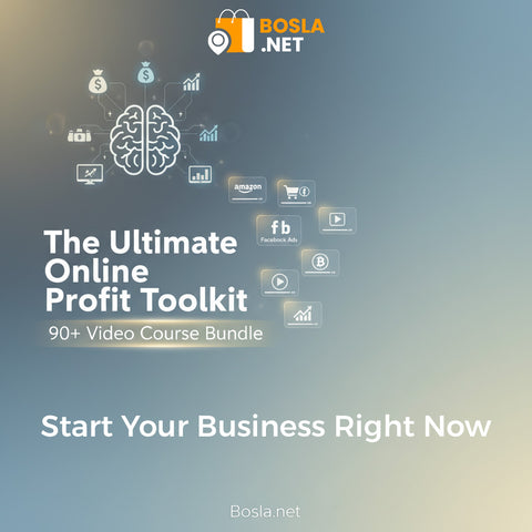 The Ultimate Online Profit Toolkit: 90+ Video Course Bundle