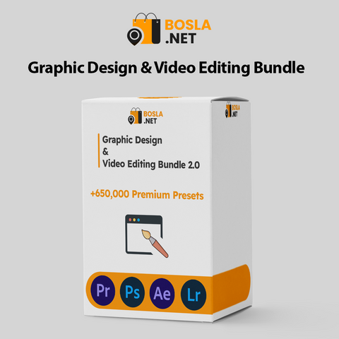 Graphic Design & Video Editing Resources Bundle 2.0