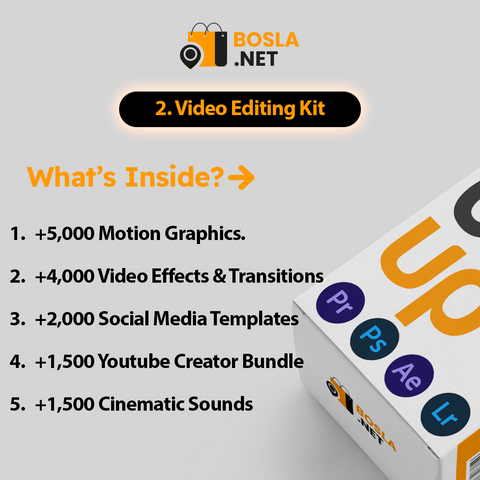Graphic Design & Video Editing Resources Bundle 2.0