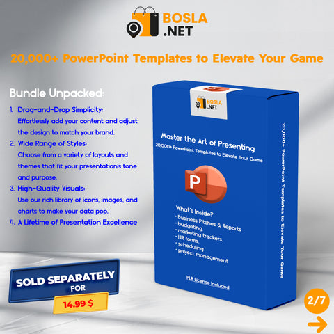 BOSLA.NET PowerPoint Templates 20000 templates infographics and animated templates