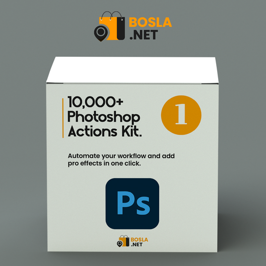 The Ultimate Photoshop Creator's Toolkit – 10,000+ Actions, Brushes, and More