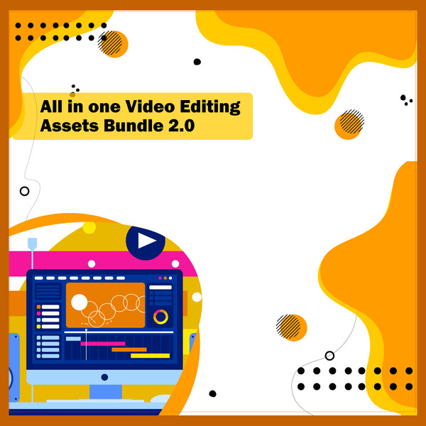 All In One Video Editing Assets Bundle 2.0 + bonus