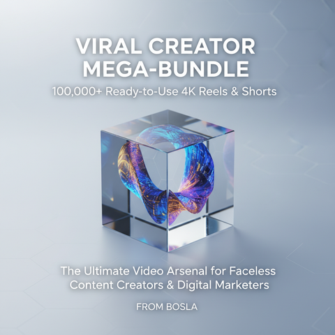 Viral Creator Mega-Bundle: 100,000+ Ready-to-Use 4K Reels & Shorts