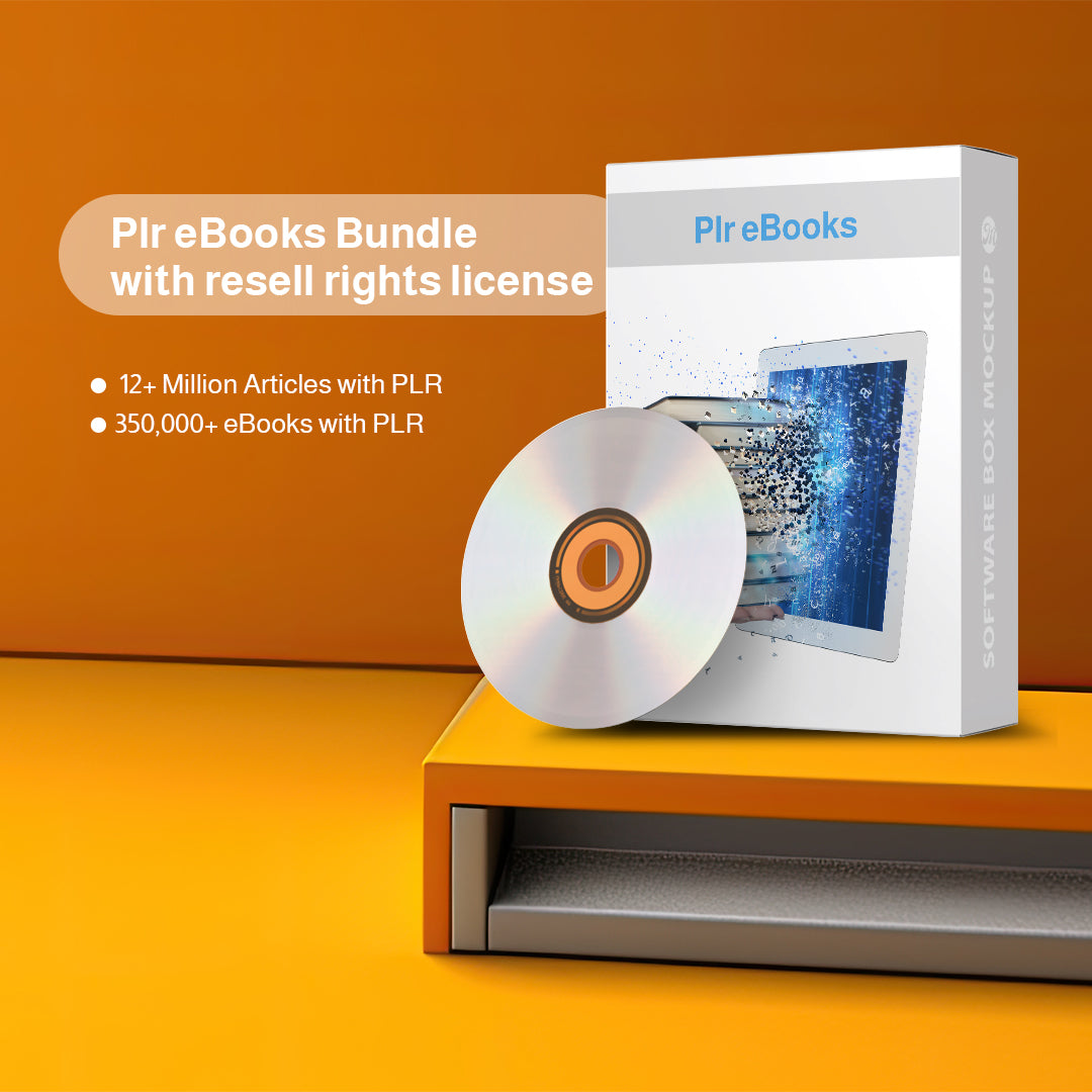 Plr eBooks Bundle with resell rights license