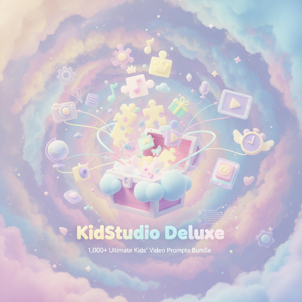 KidStudio Deluxe: 1,000+ Ultimate Kids’ Video Prompts Bundle