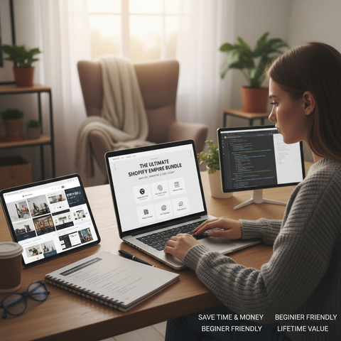 The Ultimate Shopify Empire Bundle: Mastery, Templates & Code Toolkit