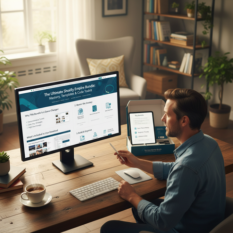 The Ultimate Shopify Empire Bundle: Mastery, Templates & Code Toolkit