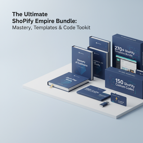 The Ultimate Shopify Empire Bundle: Mastery, Templates & Code Toolkit