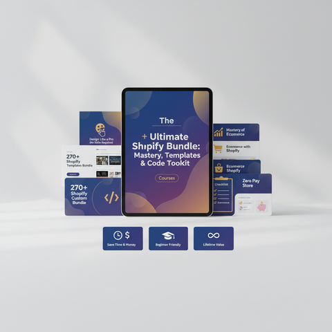 The Ultimate Shopify Empire Bundle: Mastery, Templates & Code Toolkit