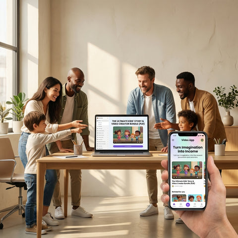 The Ultimate Kids' Story & Video Creator Bundle (PLR)