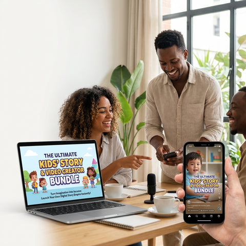 The Ultimate Kids' Story & Video Creator Bundle (PLR)