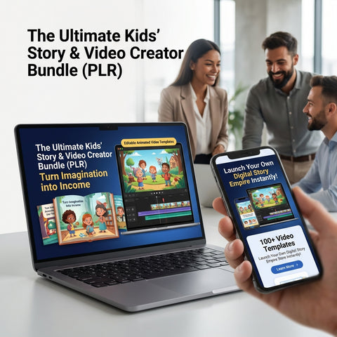 The Ultimate Kids' Story & Video Creator Bundle (PLR)