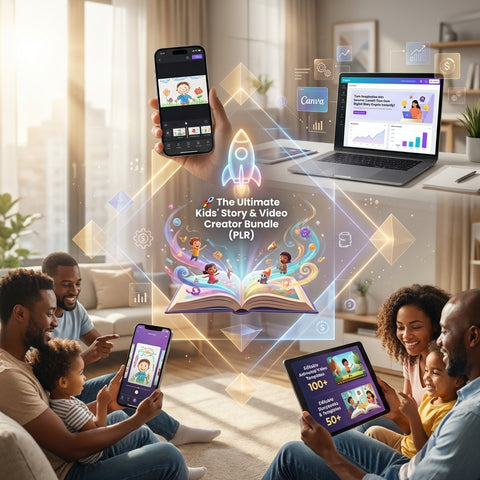 The Ultimate Kids' Story & Video Creator Bundle (PLR)