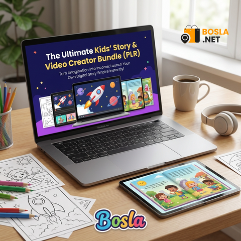 The Ultimate Kids' Story & Video Creator Bundle (PLR)