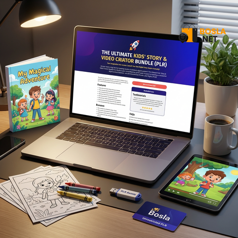 The Ultimate Kids' Story & Video Creator Bundle (PLR)