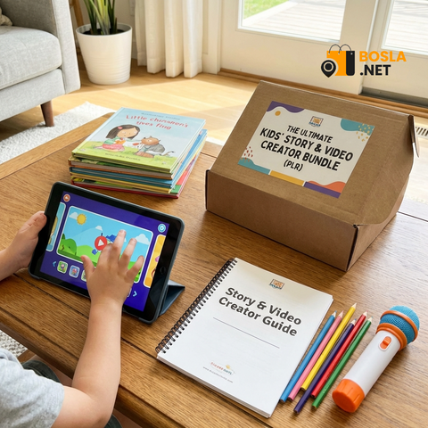 The Ultimate Kids' Story & Video Creator Bundle (PLR)