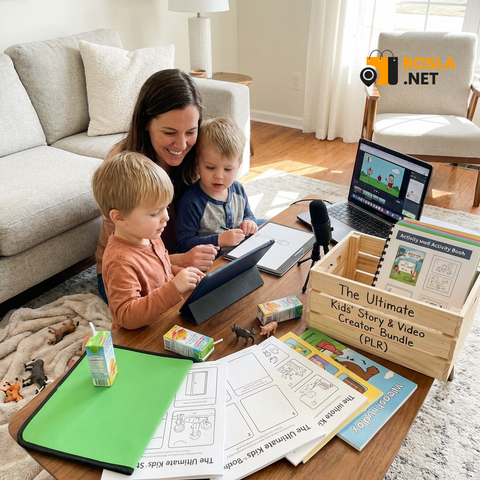The Ultimate Kids' Story & Video Creator Bundle (PLR)